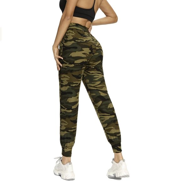 Size Small Camo Camouflage Sweatpants Pockets New - Picture 4 of 5